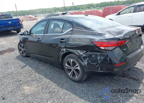 2022 Nissan Sentra Sv Xtronic Cvt из США, поврежденный, VIN 3N1AB8CV3NY257433